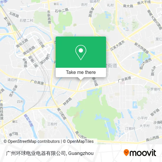 广州环球电业电器有限公司 map