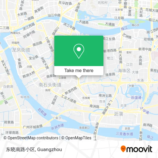 东晓南路小区 map