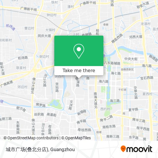 城市广场(叠北分店) map
