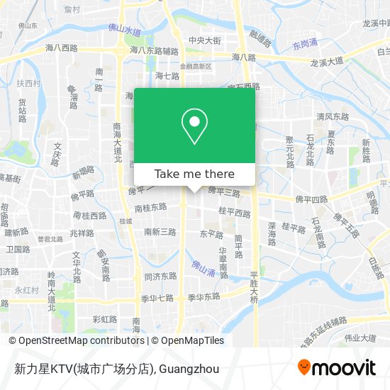 新力星KTV(城市广场分店) map