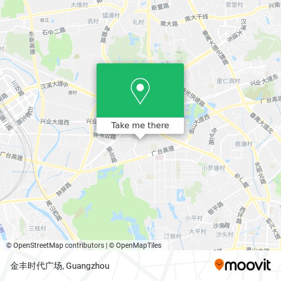 金丰时代广场 map
