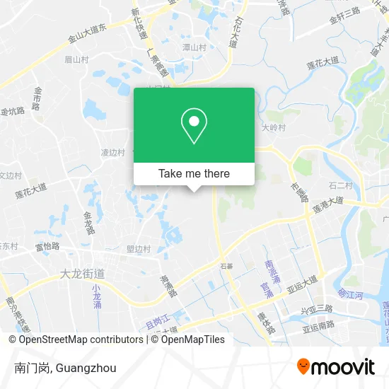 南门岗 map