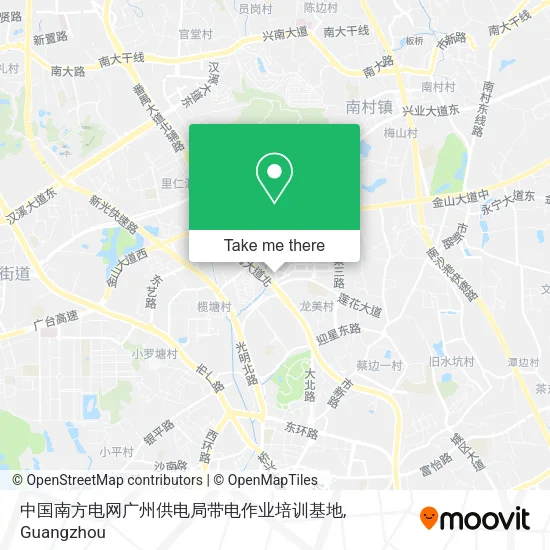中国南方电网广州供电局带电作业培训基地 map
