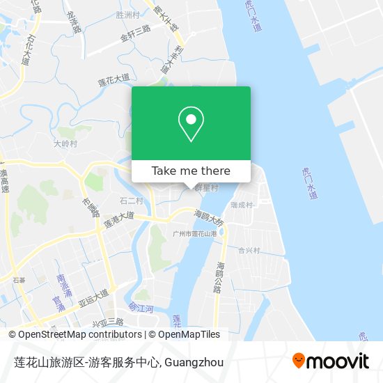 莲花山旅游区-游客服务中心 map