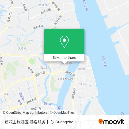 莲花山旅游区-游客服务中心 map