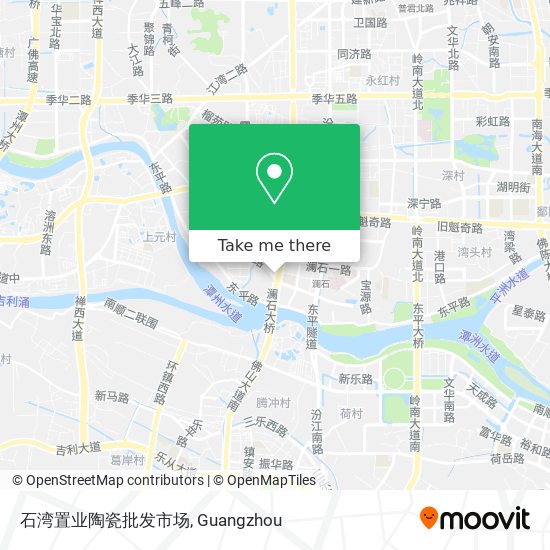 石湾置业陶瓷批发市场 map