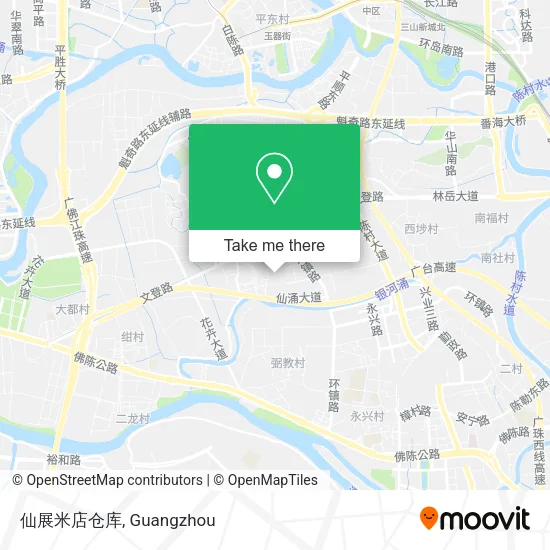 仙展米店仓库 map