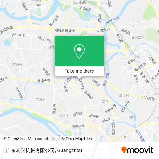 广东宏兴机械有限公司 map