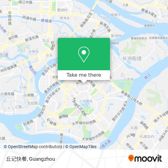 丘记快餐 map