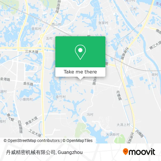 丹威精密机械有限公司 map