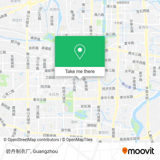 碧丹制衣厂 map
