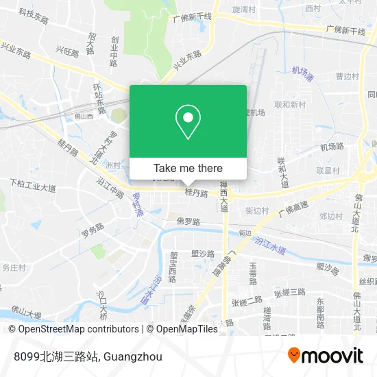 8099北湖三路站 map