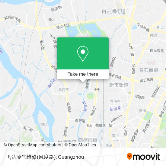 飞达冷气维修(风度路) map