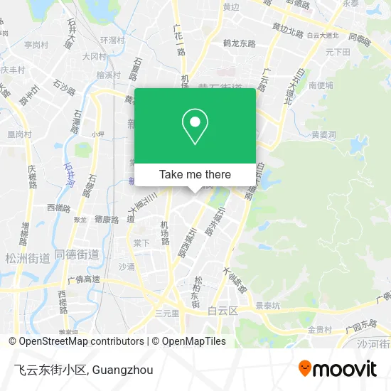 飞云东街小区 map