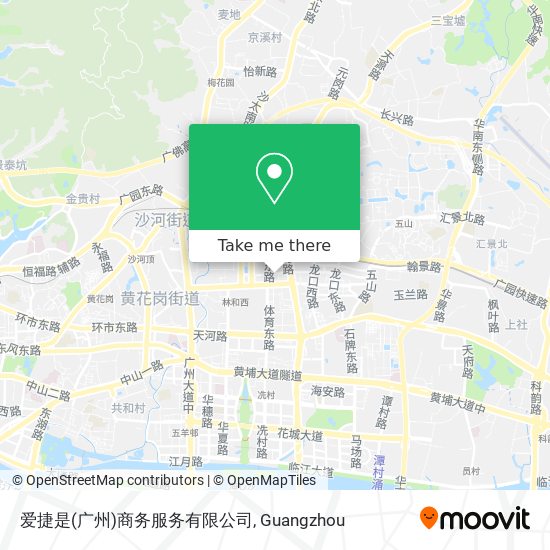 爱捷是(广州)商务服务有限公司 map