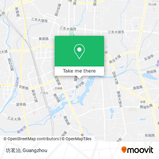 坊茗治 map