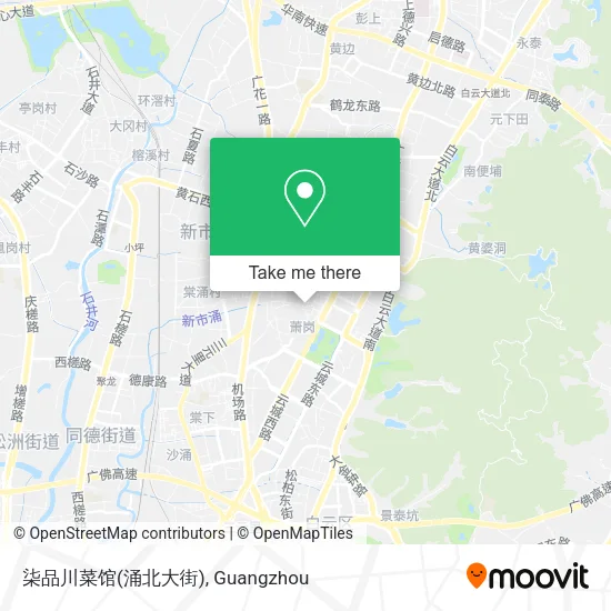 柒品川菜馆(涌北大街) map