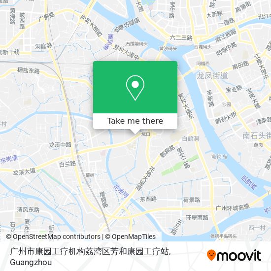 广州市康园工疗机构荔湾区芳和康园工疗站 map