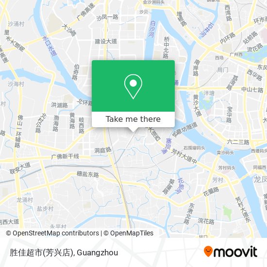 胜佳超市(芳兴店) map