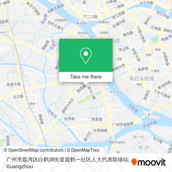 广州市荔湾区白鹤洞街道观鹤一社区人大代表联络站 map