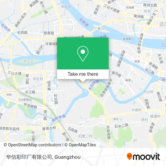 华信彩印厂有限公司 map