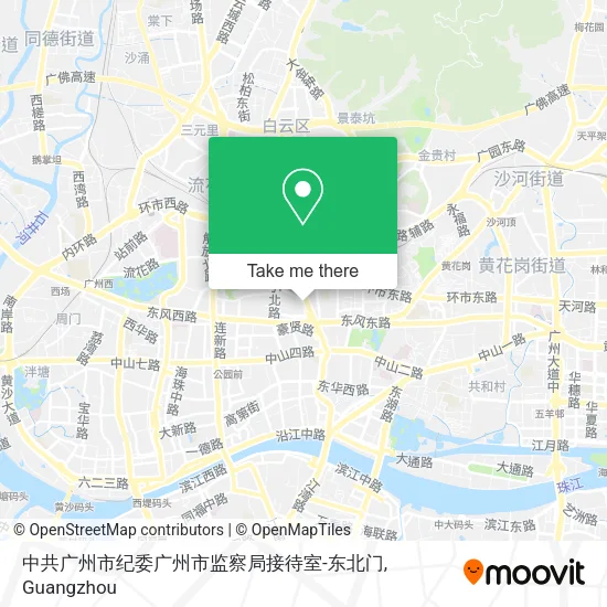 中共广州市纪委广州市监察局接待室-东北门 map