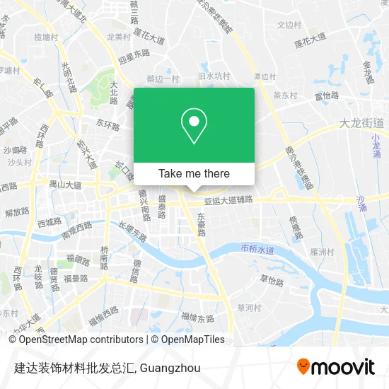 建达装饰材料批发总汇 map