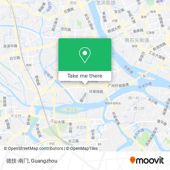 德技-南门 map
