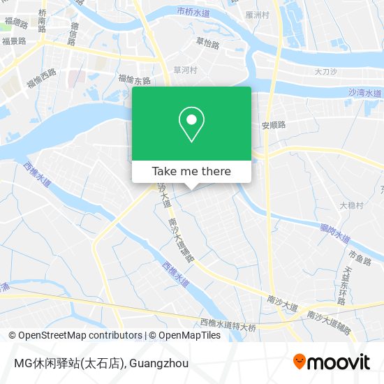 MG休闲驿站(太石店) map