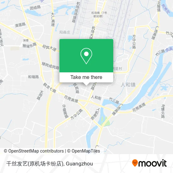 千丝发艺(原机场卡纷店) map
