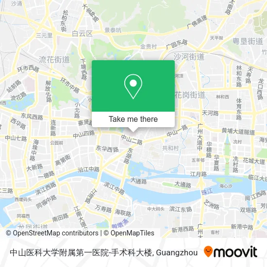 中山医科大学附属第一医院-手术科大楼 map