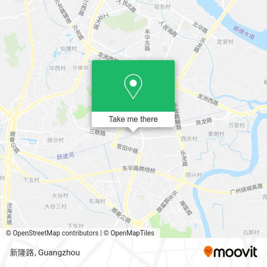 新隆路 map