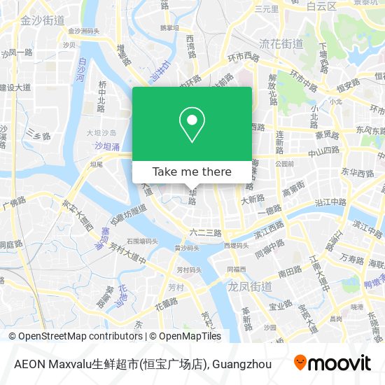 AEON Maxvalu生鲜超市(恒宝广场店) map