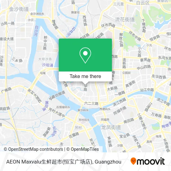 AEON Maxvalu生鲜超市(恒宝广场店) map
