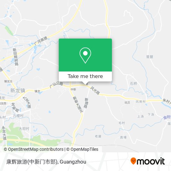 康辉旅游(中新门市部) map