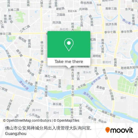 佛山市公安局禅城分局出入境管理大队询问室 map
