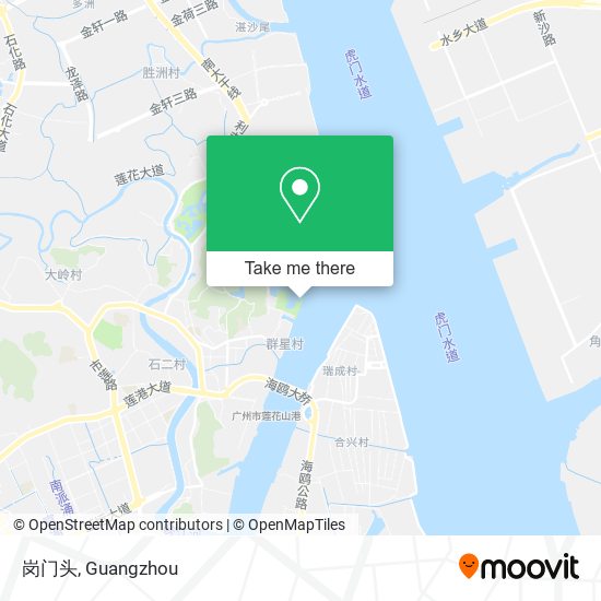 岗门头 map