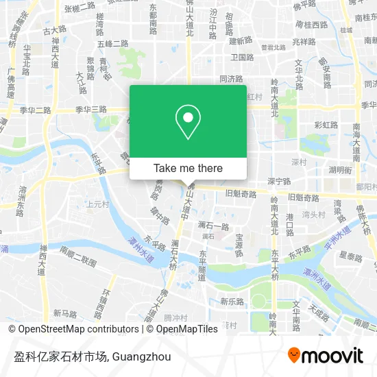盈科亿家石材市场 map