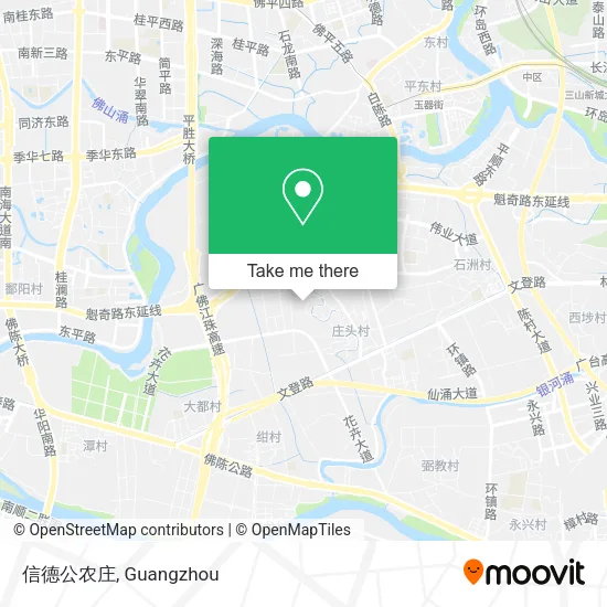 信德公农庄 map