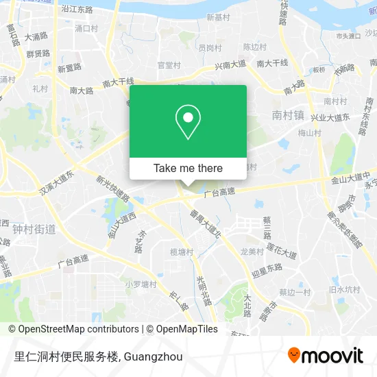 里仁洞村便民服务楼 map