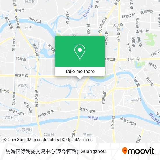 瓷海国际陶瓷交易中心(季华西路) map