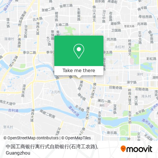 中国工商银行离行式自助银行(石湾工农路) map