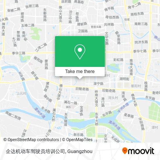 企达机动车驾驶员培训公司 map