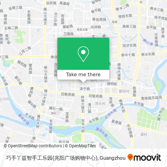 巧手丫益智手工乐园(兆阳广场购物中心) map
