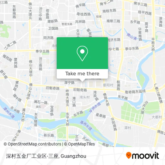 深村五金厂工业区-三座 map