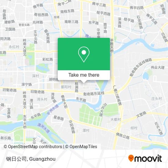 钢日公司 map
