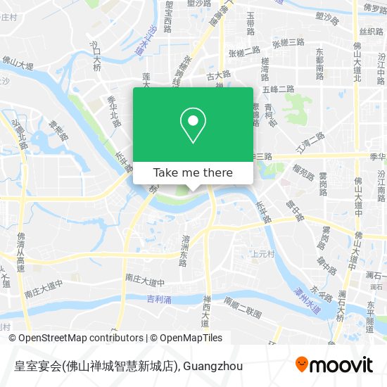 皇室宴会(佛山禅城智慧新城店) map