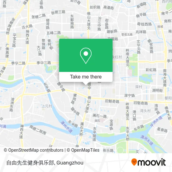 自由先生健身俱乐部 map