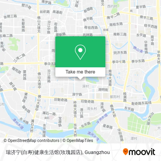 瑞济宁(白寿)健康生活馆(玫瑰园店) map