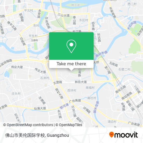 佛山市美伦国际学校 map